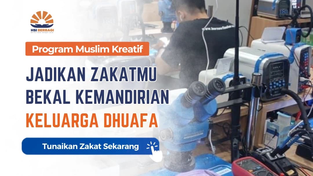Tunaikan Zakat, Hadirkan Bekal Kemandirian Dhuafa