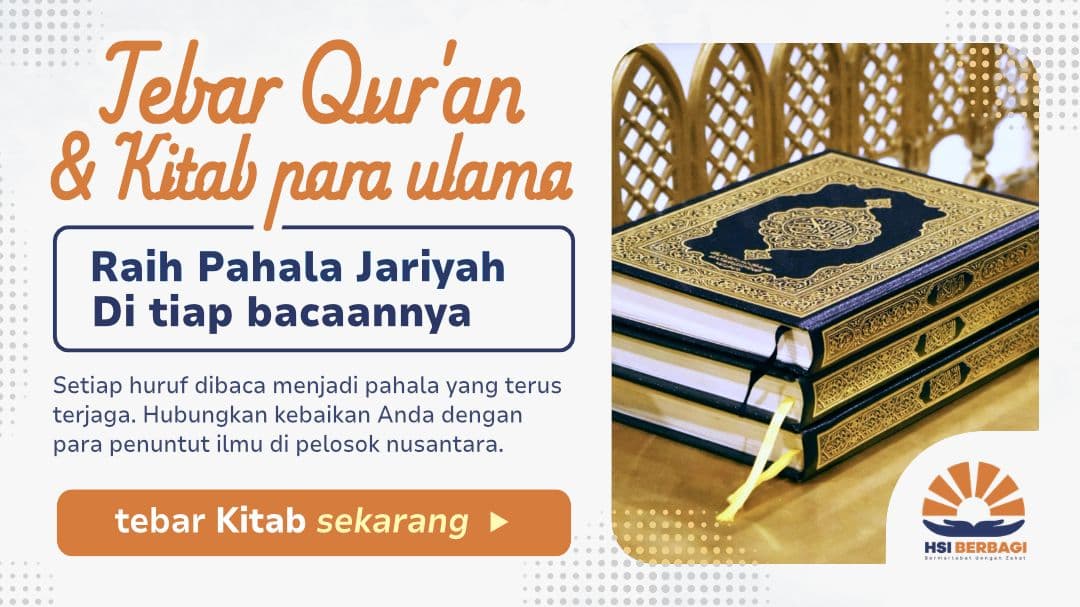 Tebar Al-Qur'an & Kitab Ulama Investasi Akhirat