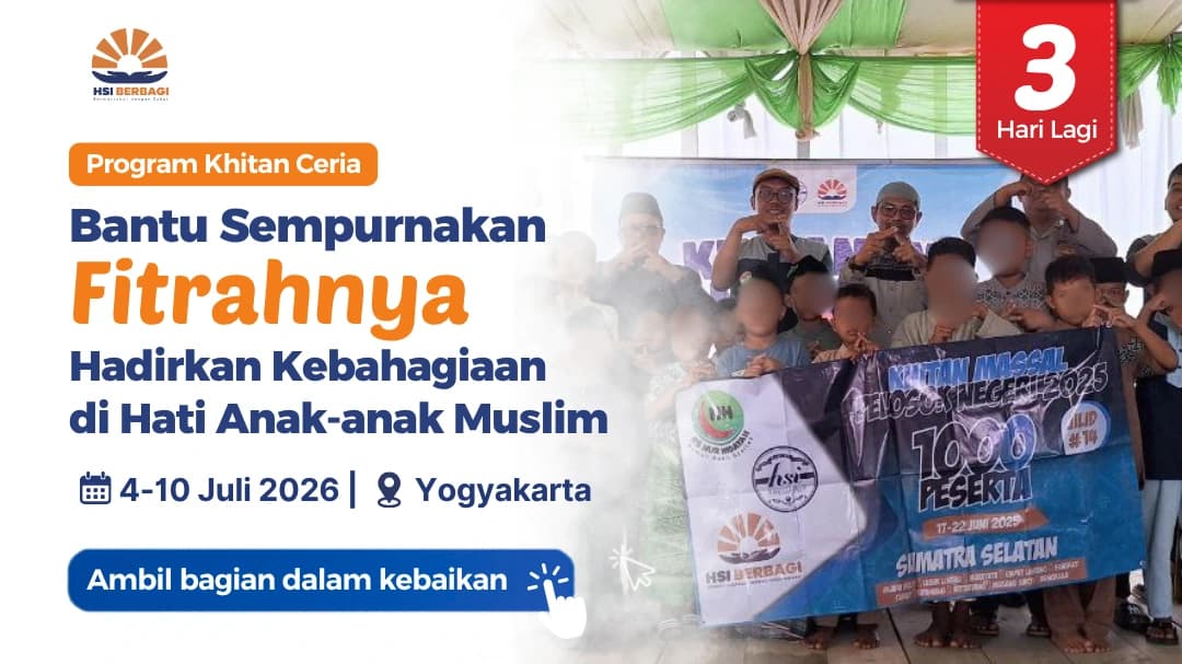 Dukung Khitan Ceria 1.000 Anak di Yogyakarta